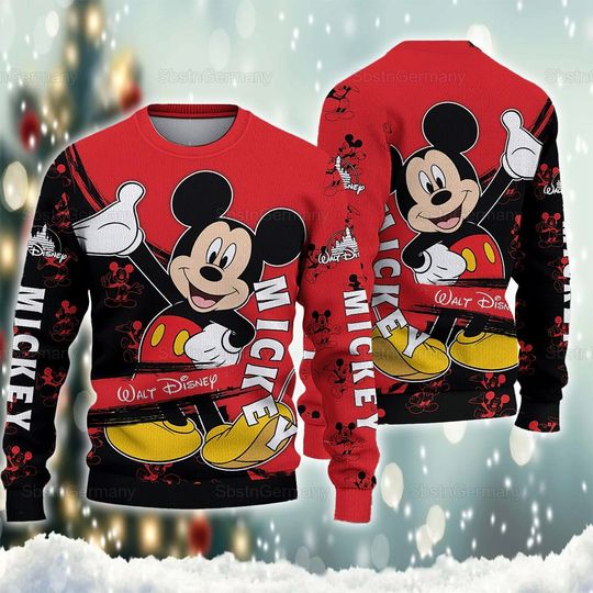 Disney Mickey Christmas Ugly Sweater