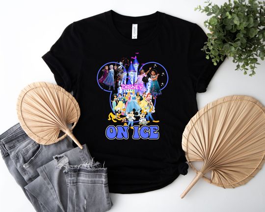 Disney On Ice Shirt, Disney Characters T-Shirt, Disney Princess Tee, Magic Kingdom Shirt