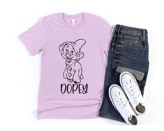 Dopey T-Shirt, 7 Dwarfs Shirt, Snow White Dwarfs Shirt, Disney Dwarfs Shirt