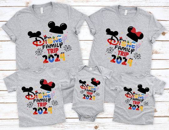 Discover Disneyland Family Vacation Shirts, Disney Trip T-shirt, Family Matching Tshirts
