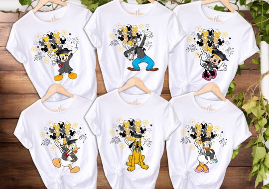 Disney Graduation Shirt, Class of 2024, Best Day Ever Shirt, Senior 2024