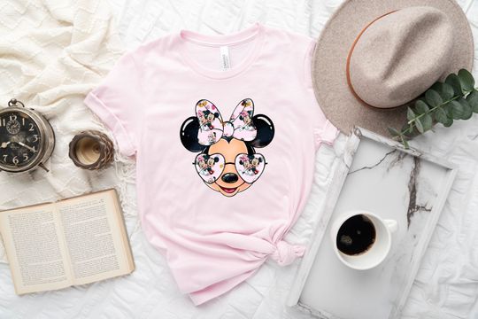 Minnie Mouse Disney Valentine T-Shirt, Valentine's Day Shirt, Love Couple Shirt
