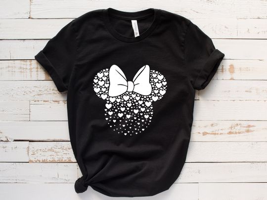 Minnie Mouse Disney Valentine T-Shirt, Valentine's Day Shirt, Love Couple Shirt