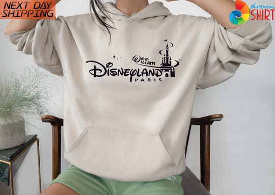 Disneyland Paris Hoodie, Personalized Disney Family Vacation Hoodie, Disneyland France Hoodie