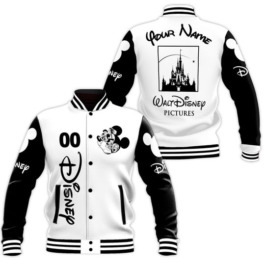 Personalized Disney Baseball Jacket