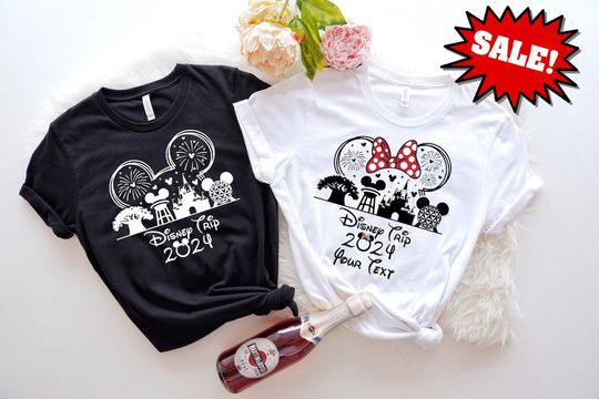Custom Disney Trip 2024 Shirts, Family Disneyland Shirt