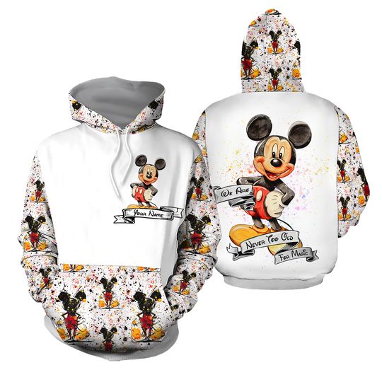 Personalized Mickey Mouse Disney Hoodie