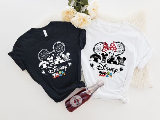 Discover Custom Disney Family Tee,Disney 2024 T-Shirt,Disney Trip 2024 Shirt,Disney Group