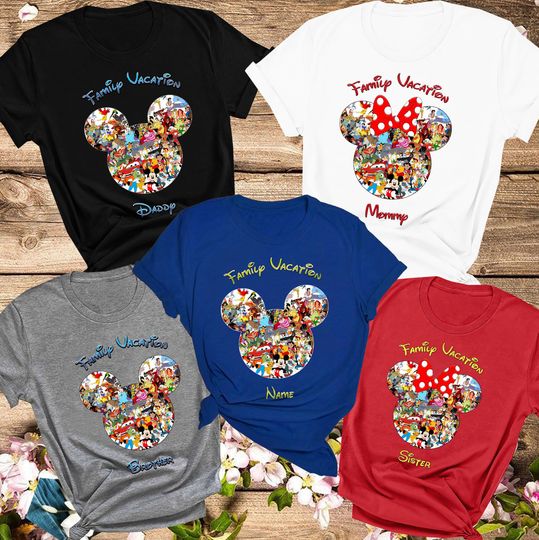 Disney Shirts Disney Vacation Shirts Disney Family Vacation 2023 Shirt Disney Family Trip