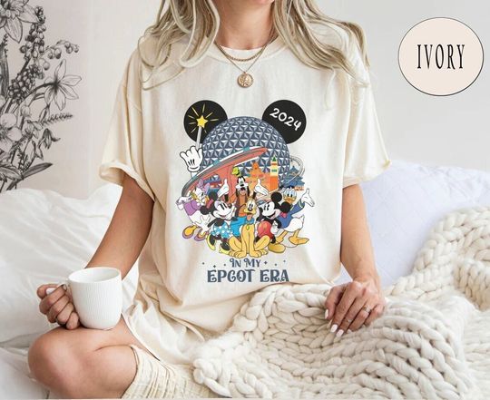 In My Epcot Era Shirt, Disney Epcot Shirt, Mickey and Friends Shirt