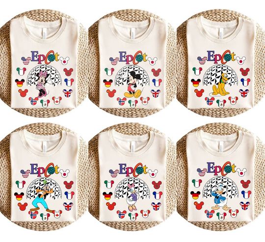 Epcot World Traveler Shirt, Disney Epcot Shirt, Mickey and Friends Shirt