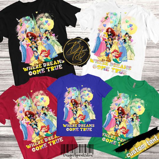 Discover DisneyWorld Princess shirts Disneyland vacation shirts Magic Family Trip  DisneyWorld Girls