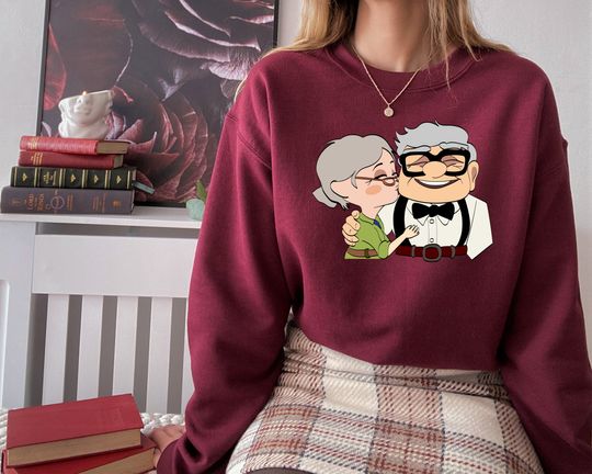 Disney Up Carl & Ellie Sweatshirt, You're My Greatest Adventure Sweatshirt