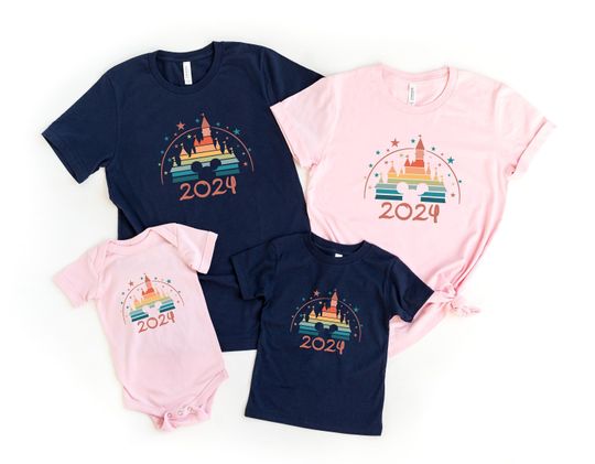 Discover Disney Castle 2024 Shirt, Disney World Shirt, Disney Family Matching Shirt