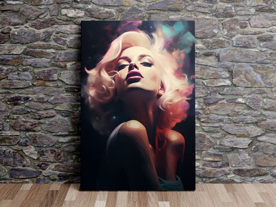 Marilyn Monroe Fan Art, Inspirational Art, Famous Women Art