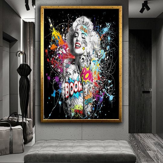 Marilyn Monroe Poster, Marilyn Monroe Print
