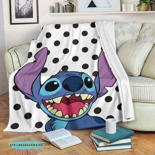 Lilo And Stitch Movie Blanket, Stitch Blanket, Disney Blanket, Disney Trip Blanket