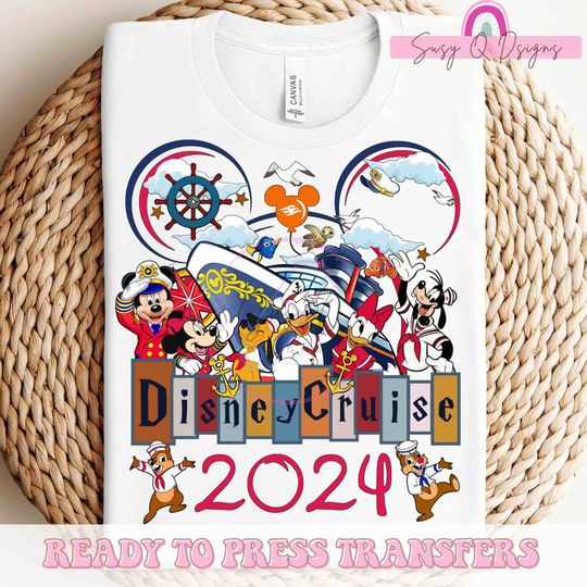 2024 Disney Cruise Image Transfers, Disney Cruise Family Vacation Shirt