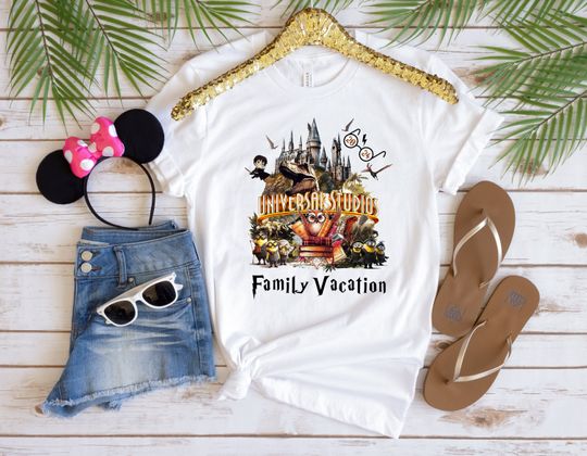 Universal Studios Family Matching  2024 Shirt, Universal Family Vacation Shirts, Universal Jurassic HP  Matching Shirts, Disney Trip Shirt