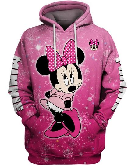 Minnie Mouse Hoodie, Disney Mickey Hoodie, Disneyland Hoodie