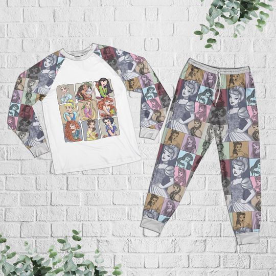 Disney Princess Raglan Pajamas Set, Disney Eras Tour Pajamas Set