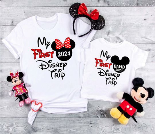 My First Disney Trip 2024 T-shirt, My First Disneyworld Trip 2024, First Disneyworld Trip
