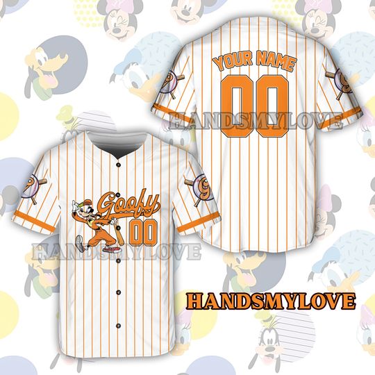 Custom Ddisney Character Mickey Game Day Baseball Jersey Ddisney Baseball