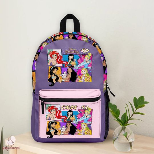 Personalized Disneyland Princess Backpack