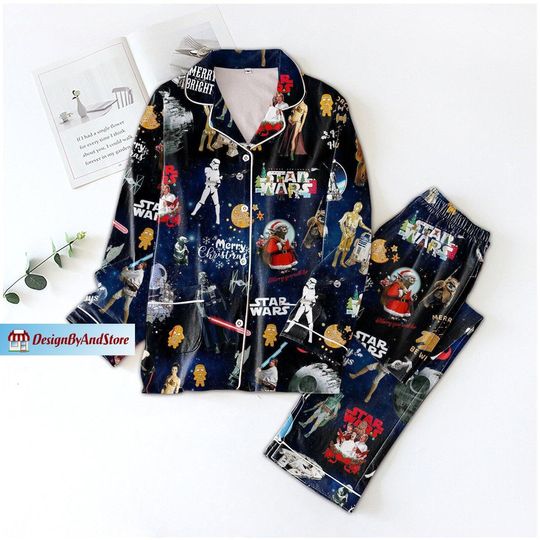 Star Wars Disney Pajamas Set, Movie Pajamas Set, Family Matching Pajamas Set