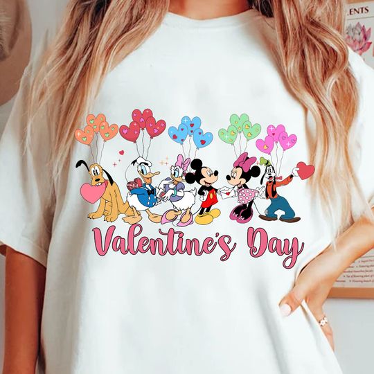 Disney Winnie the Pooh  Cute Valentines Shirt,Winnie the Pooh  Valentines Shirt, Pooh Bear Valentine Shirt