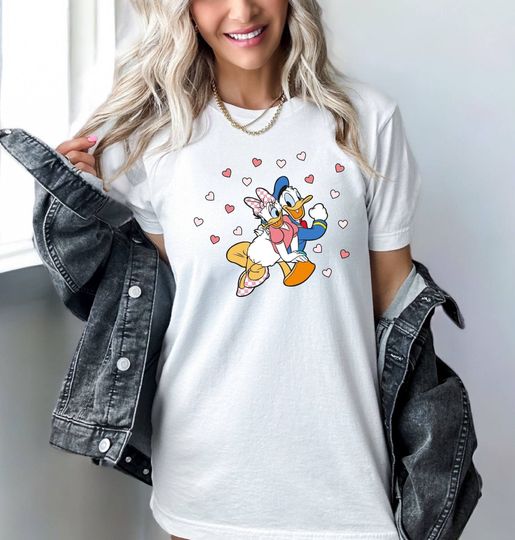 Disney Lover Shirts, Couple Shirt, Valentine Shirts, Daisy Duck Shirt