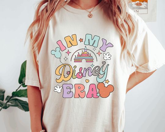 Discover In My Disney Era Shirt, In My Disney Era Shirt, Colorful Vacay Shirt