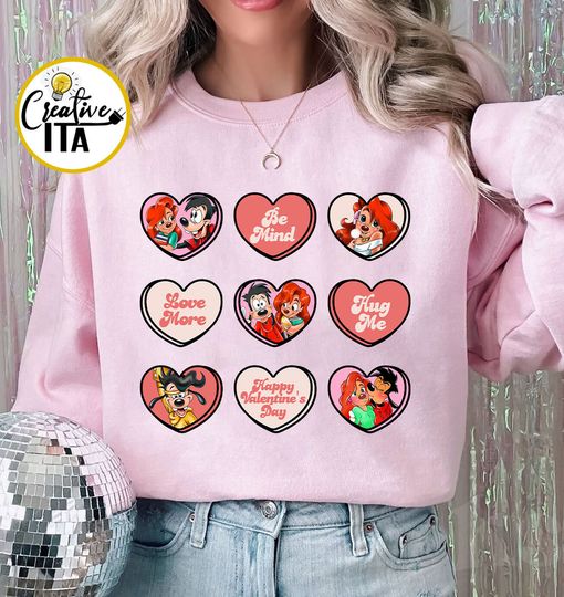 Disney Couple Valentine's Day Sweatshirt