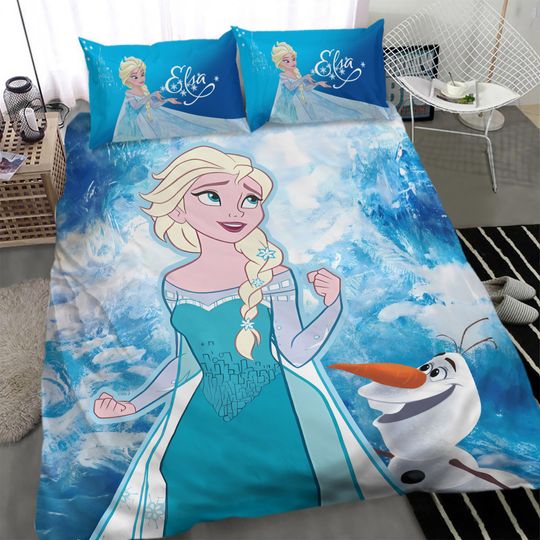 Elsa Bedding Set, Disney Princess Bedding Set
