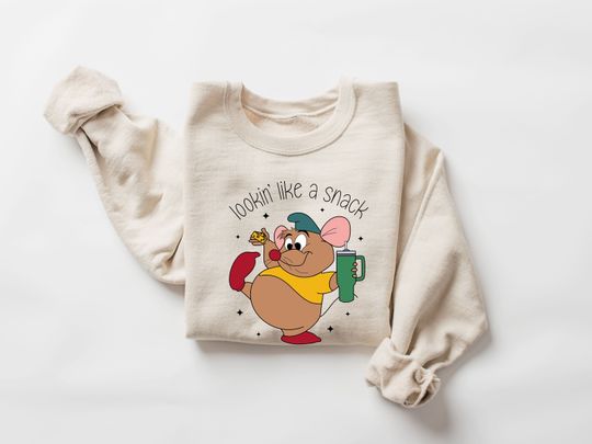 Discover Looking Like A Snack Gus Shirt,Cute Gus Gus Shirt,Disney Christmas Shirt,Disneyland Trip Shirt,Family Christmas Shirt,Cinde Shirt,XMAS