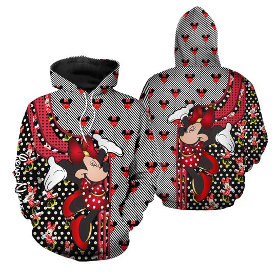 Discover Personalized Minnie Mouse Disney Hoodie Leggings