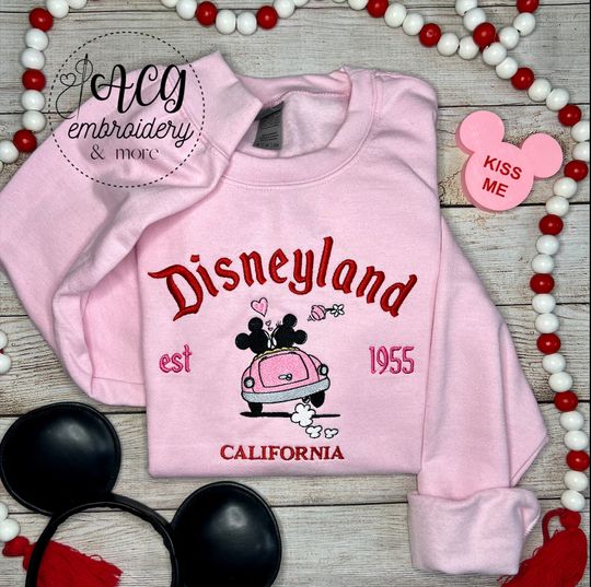 Love Bug Sweatshirt, Disney Valentine Shirt