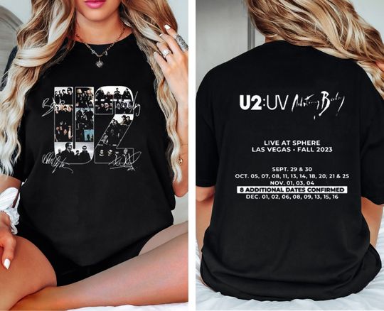 U2:UV Achtung Baby Live At Sphere Tour 2024 Shirt