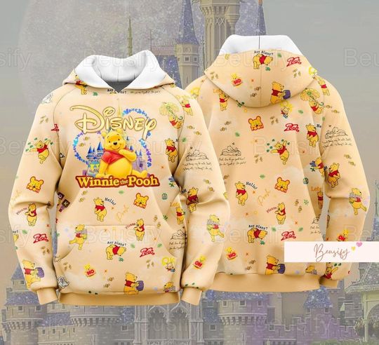 Disney Winnie the Pooh 3D Hoodie