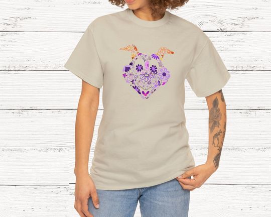 Figment Shirt, Disney Figment Sweatshirt, Figment Flower and Garden