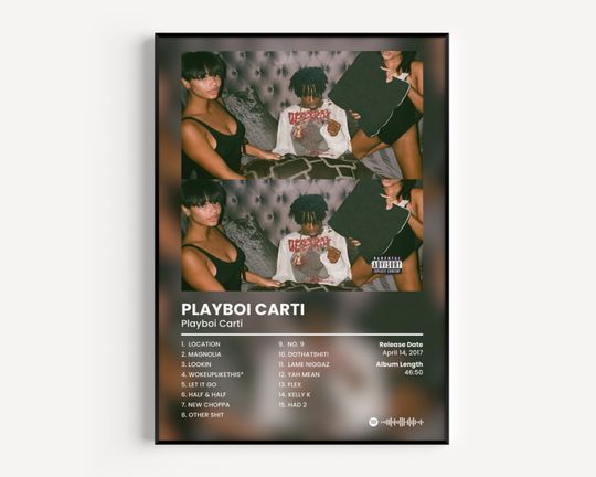 Playboi Carti Poster, Playboi Carti Cover, Classics Rap Poster