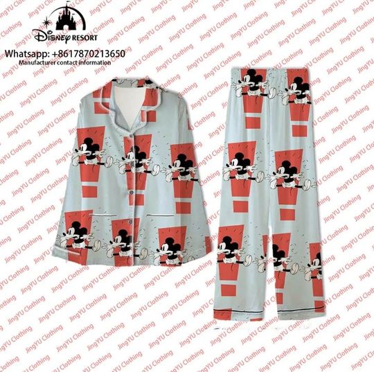 Mickey Mouse Disney Pajamas Set, Family Matching Pajamas Set