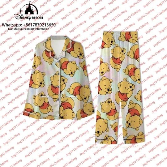Winnie The Pooh Disney Pajamas Set, Family Matching Pajamas Set
