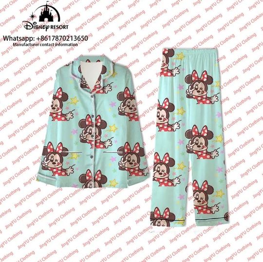 Minnie Mouse Disney Pajamas Set, Family Matching Pajamas Set