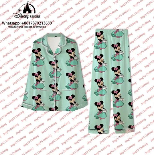 Minnie Mouse Disney Pajamas Set, Family Matching Pajamas Set