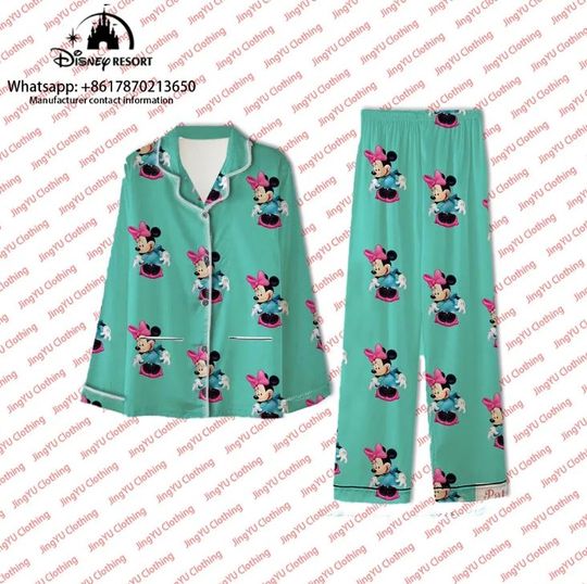 Minnie Mouse Disney Pajamas Set, Family Matching Pajamas Set