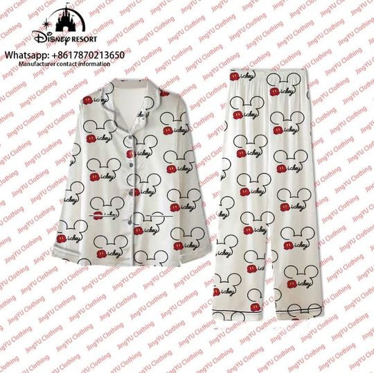 Mickey Mouse Disney Pajamas Set, Family Matching Pajamas Set