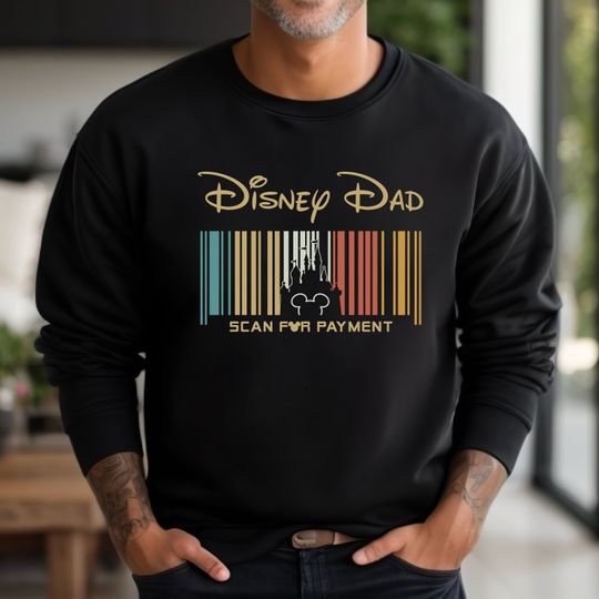 Disney Sweatshirt, Disney Dad, Disney Gift, Mickey Disney Sweatshirt