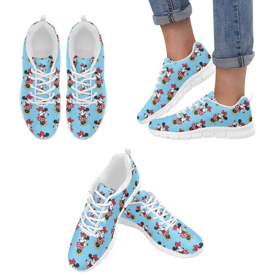 Minnie Mouse Shoes | Disney Shoes | Disney Tennis Shoes | Disney Running Shoes