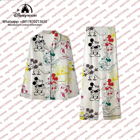 Mickey Mouse Disney Pajamas Set, Family Matching Pajamas Set